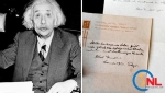 Bản chép tay 95 năm hé lộ bí mật thiên tài Albert Einstein